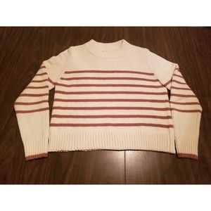 Faherty Striped Crew Neck Sweater